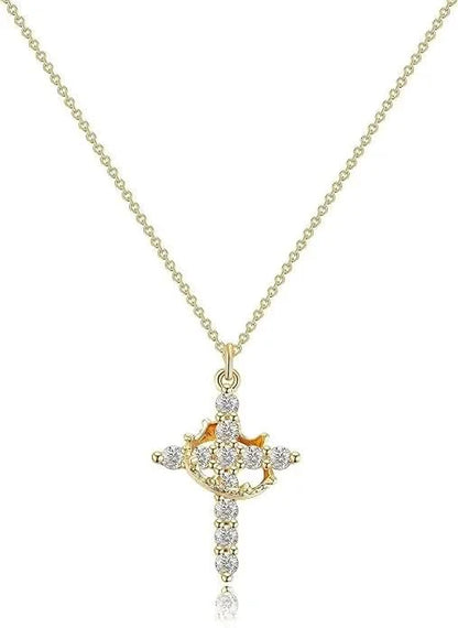 Crown Cross Necklace™