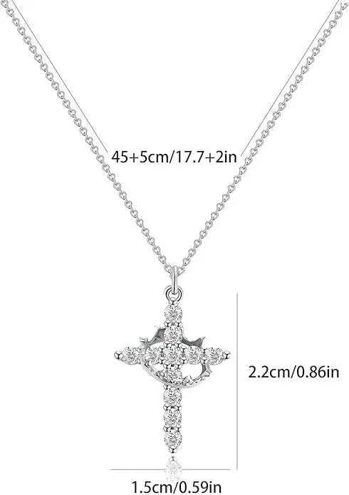 Crown Cross Necklace™